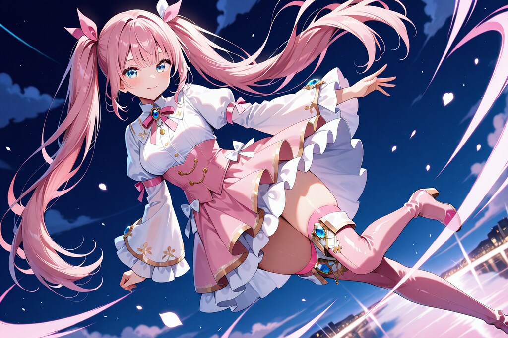 【オリキャラ】魔法少女ロゼ・サファイア