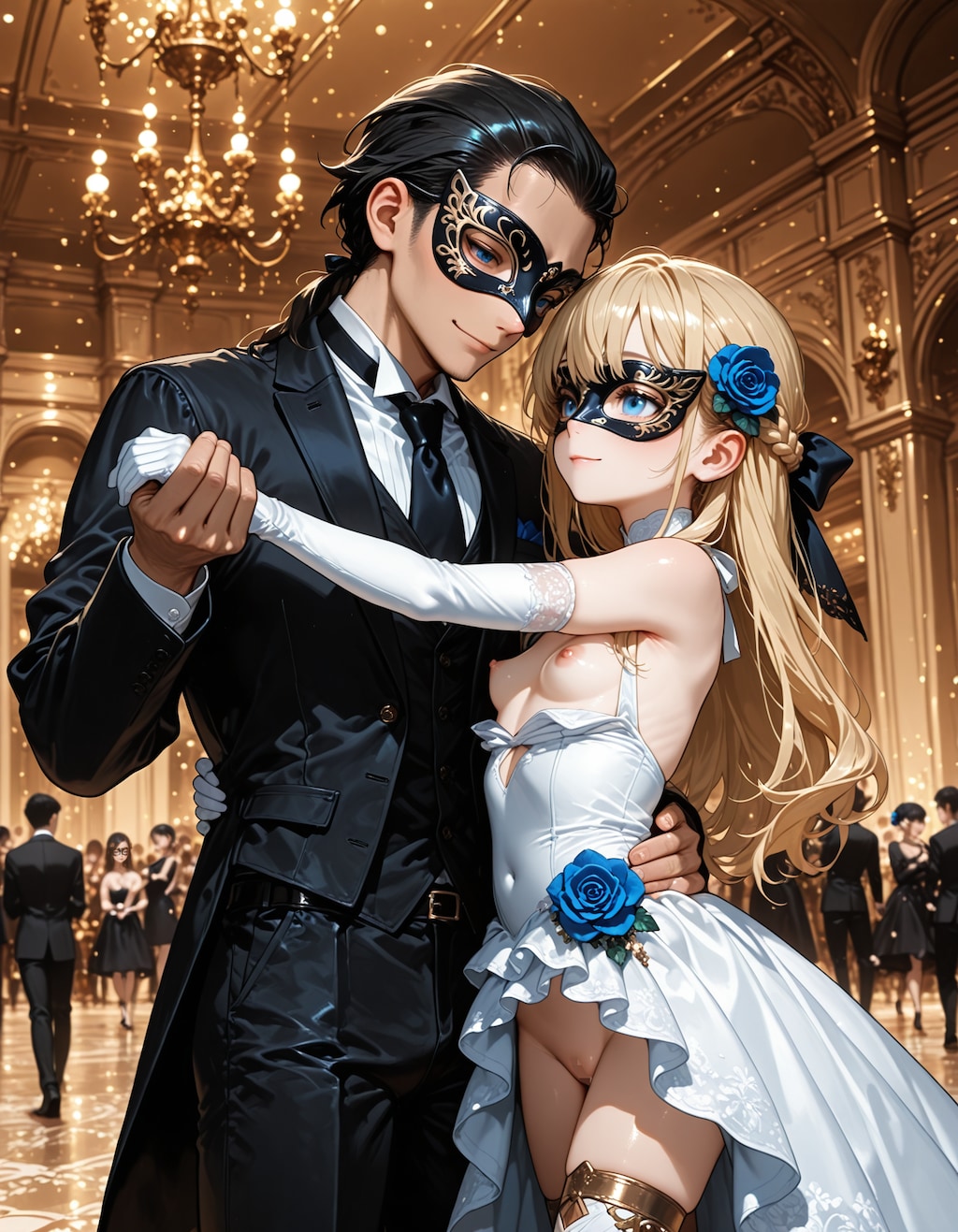 秘密のパーティのダンス