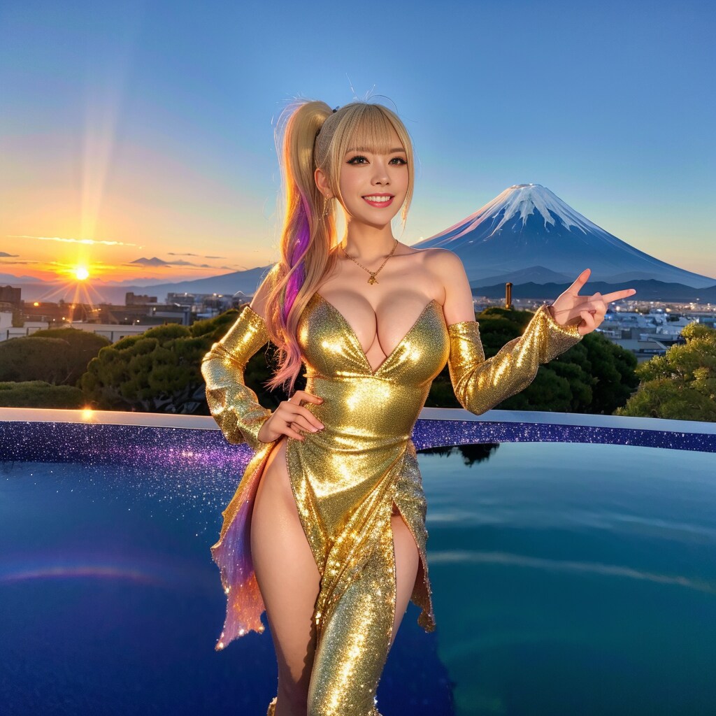 富士山好きのアイドル