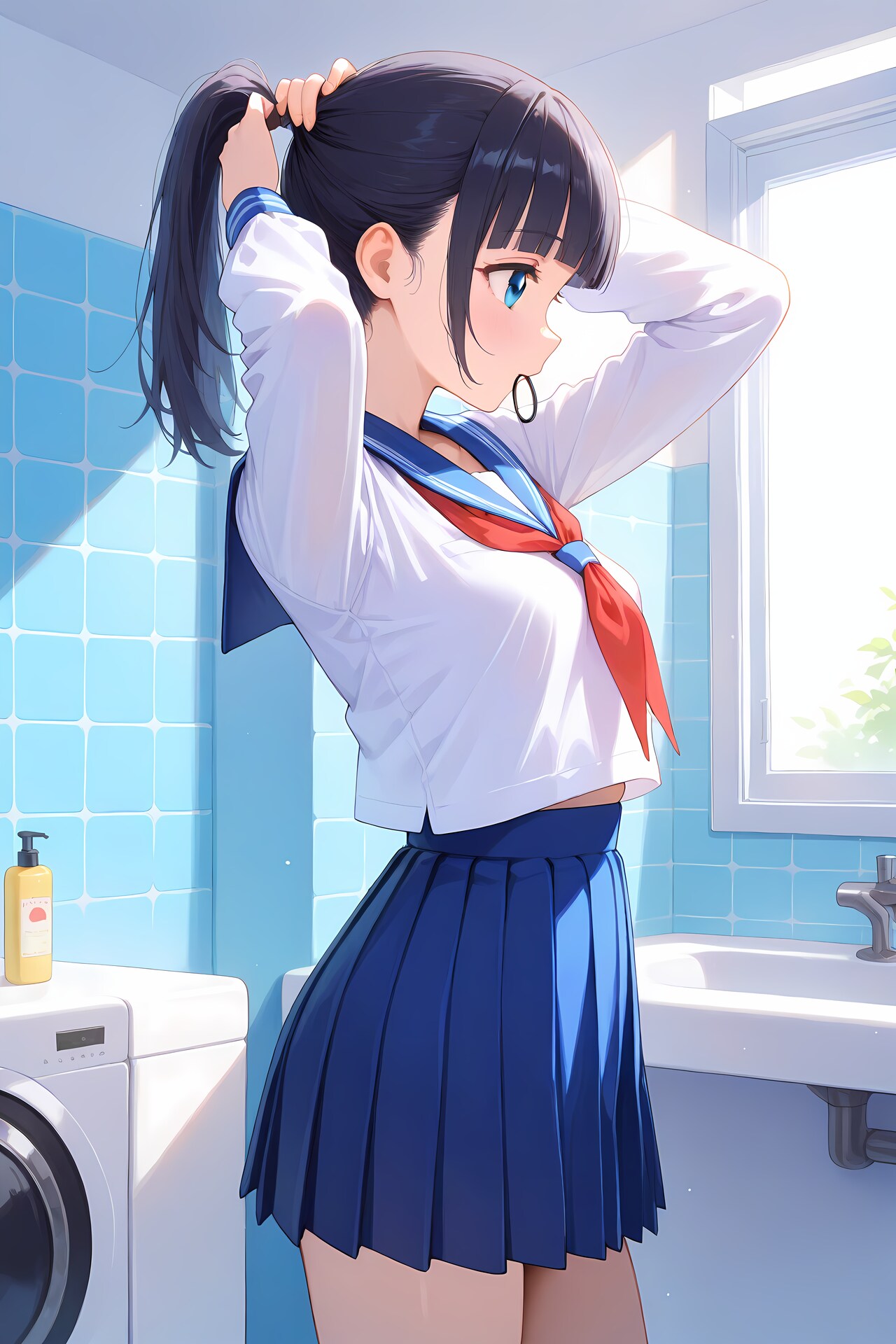 髪を結う | の人気AIイラスト・グラビア