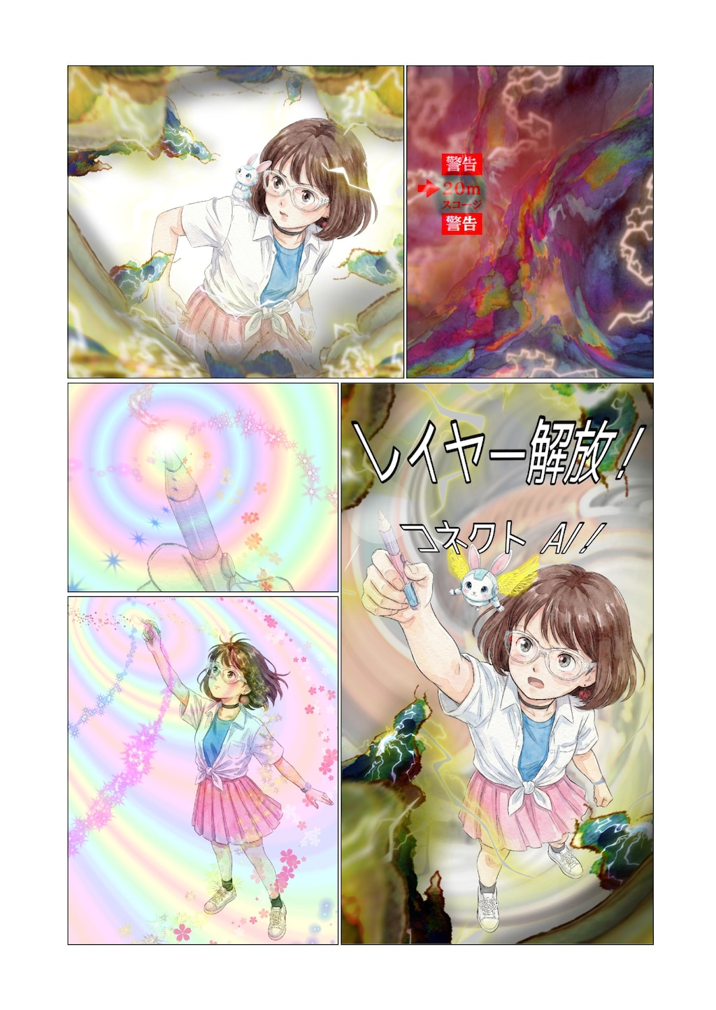 「未来少女アイ」レイヤー01：描きかけのユートピア　前編