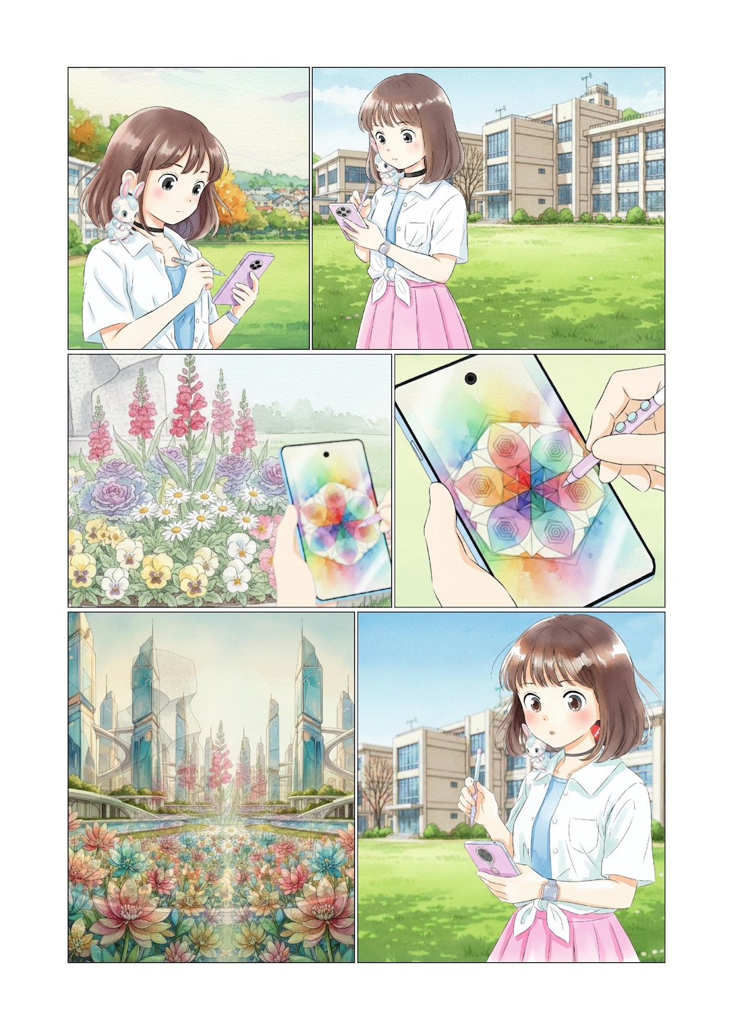 「未来少女アイ」レイヤー01：描きかけのユートピア　前編