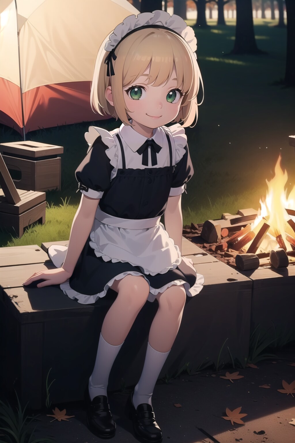 秋キャンプ-momo編-