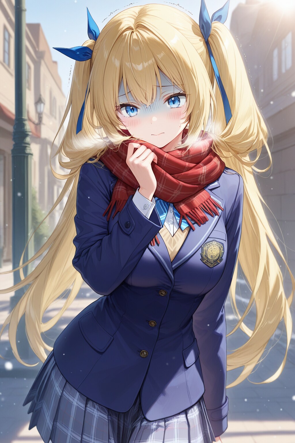 がんばる女子高生