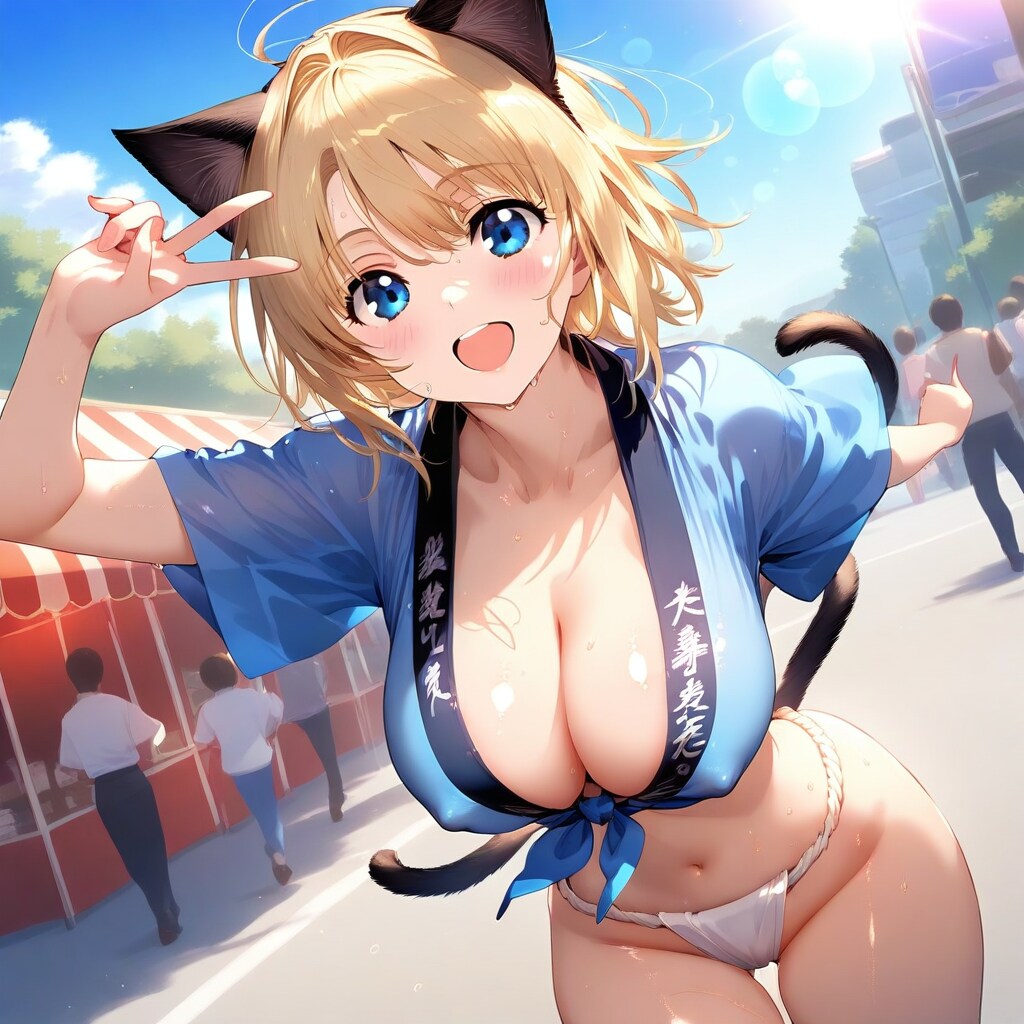 夏祭り猫耳さん！
