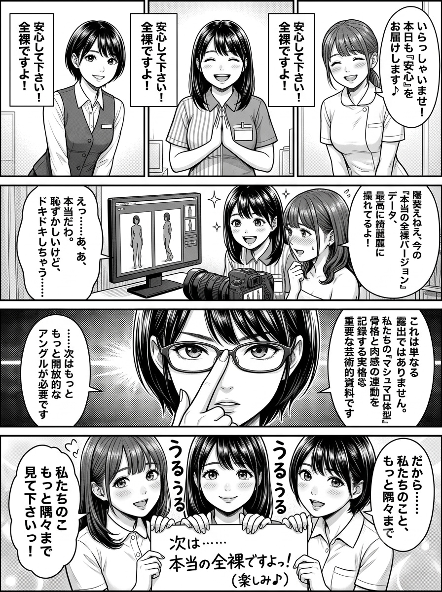 マンガなPuni-Palletの3人