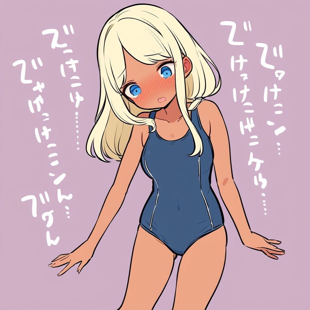 水着　モデル違い