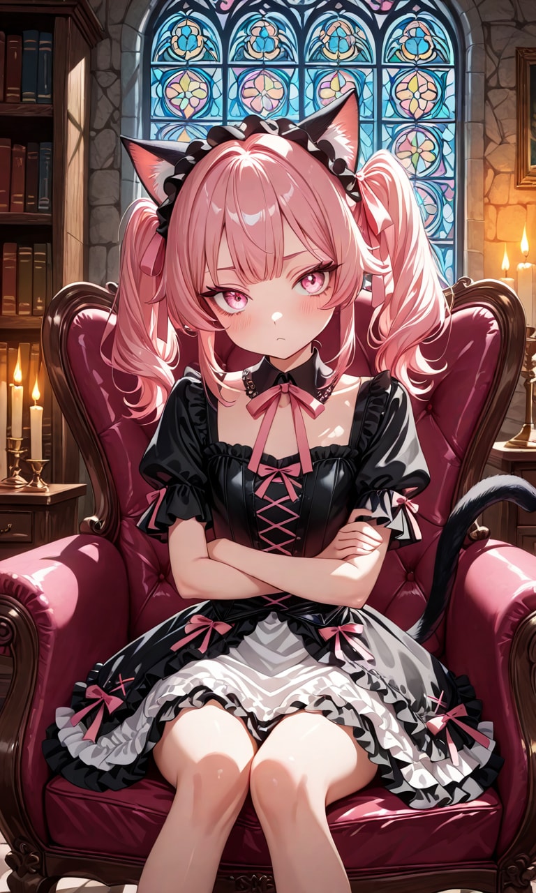 フェーレ(にゃのん)ゴスロリ | の人気AIイラスト・グラビア