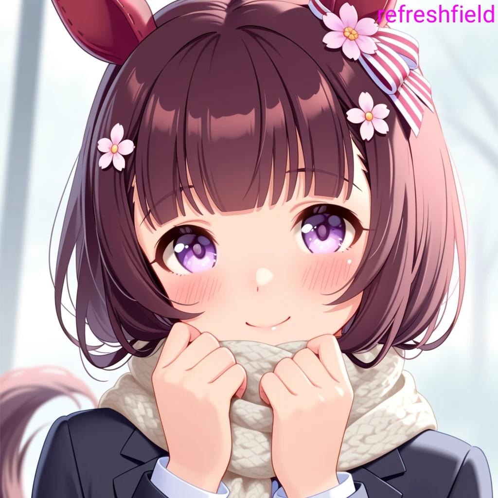 新年初のフラワーちゃん😍