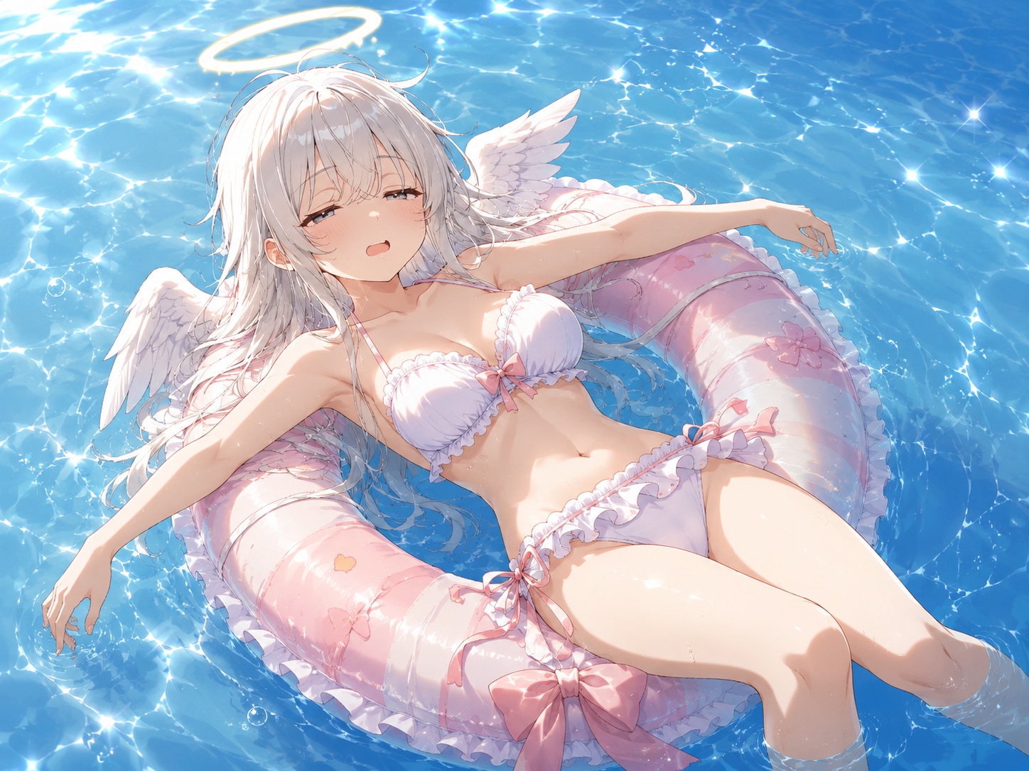 53.「う」→「うきわ」おにくさん