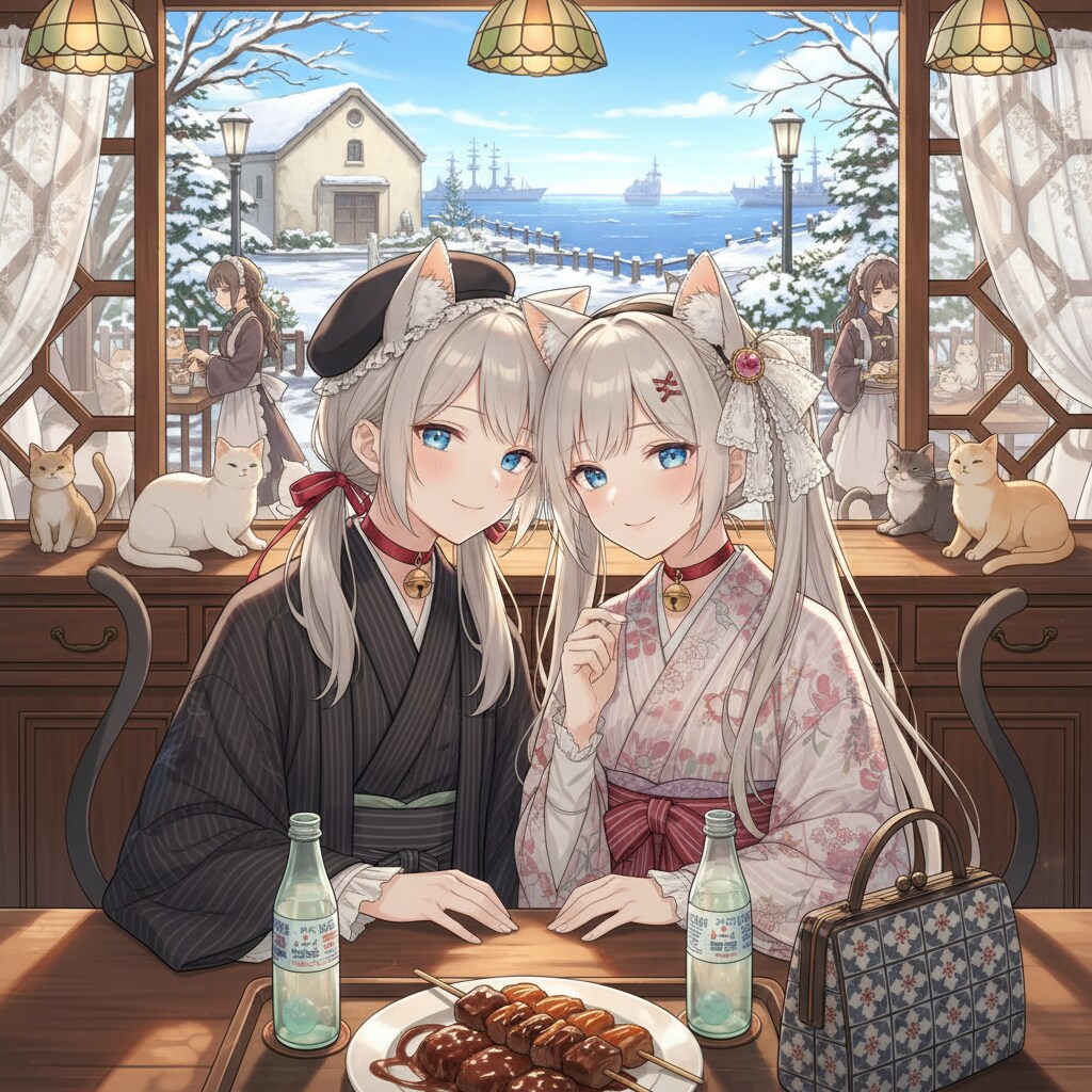 白ツイにゃん。 | の人気AIイラスト・グラビア