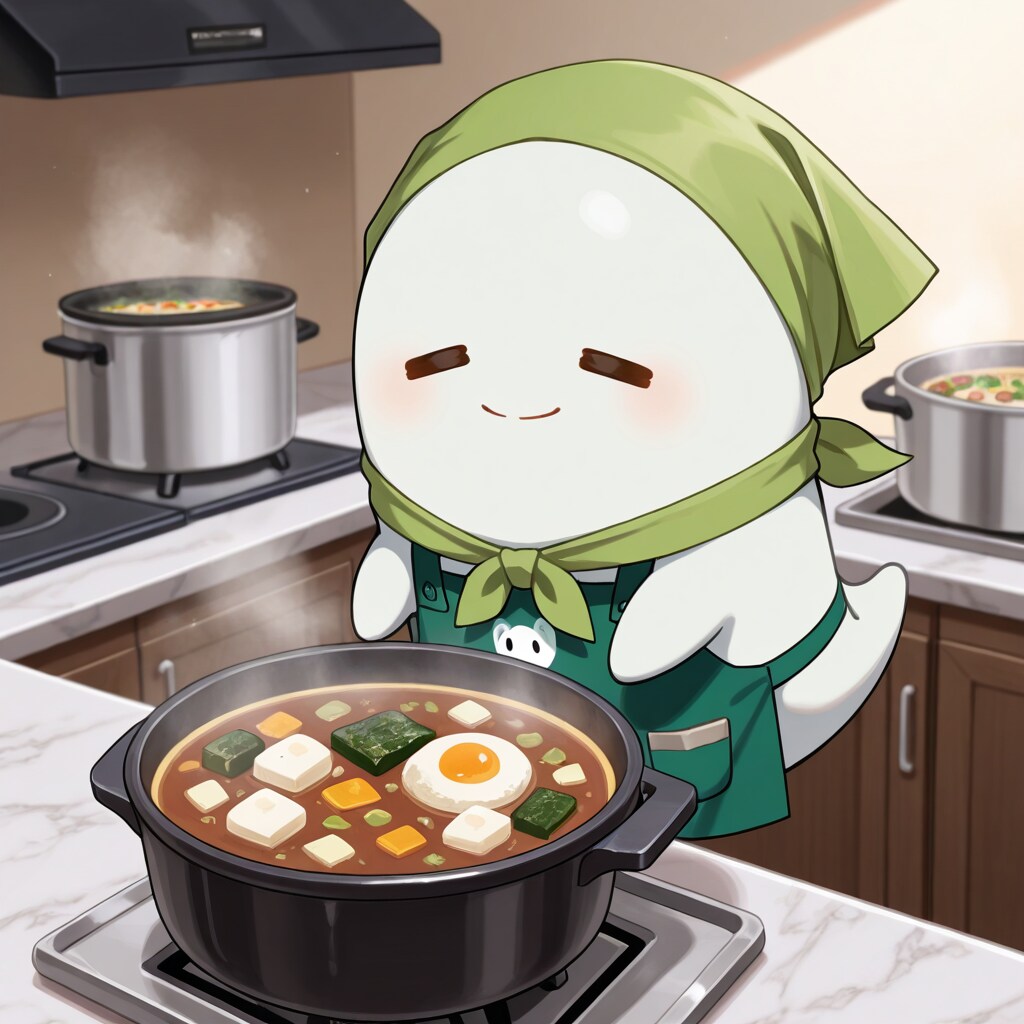 スーパーちちぷいの写真食堂を手伝うお化けシェフ達