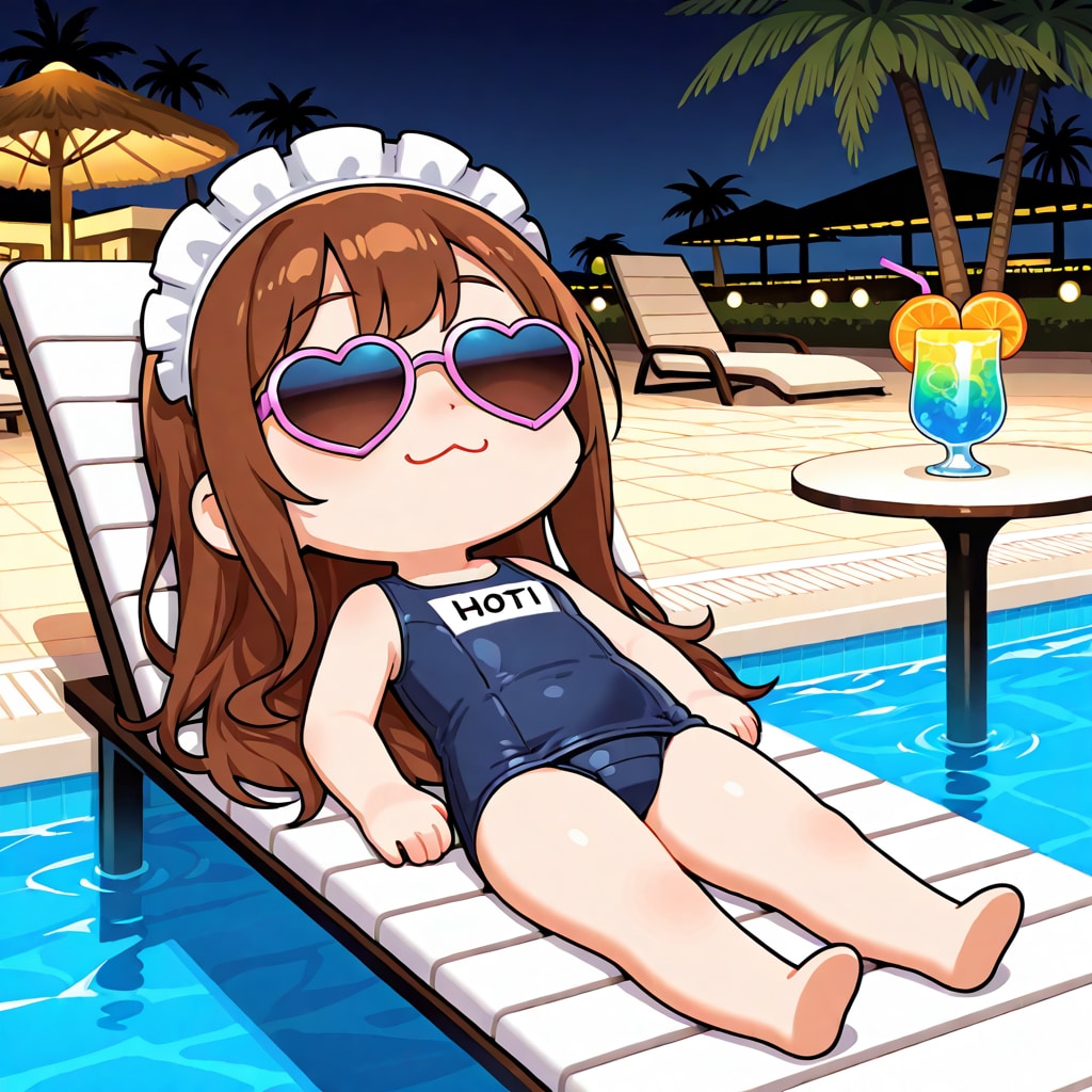 バカンスのメイドさん