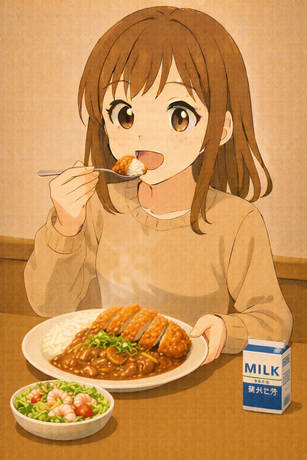 カツカレー