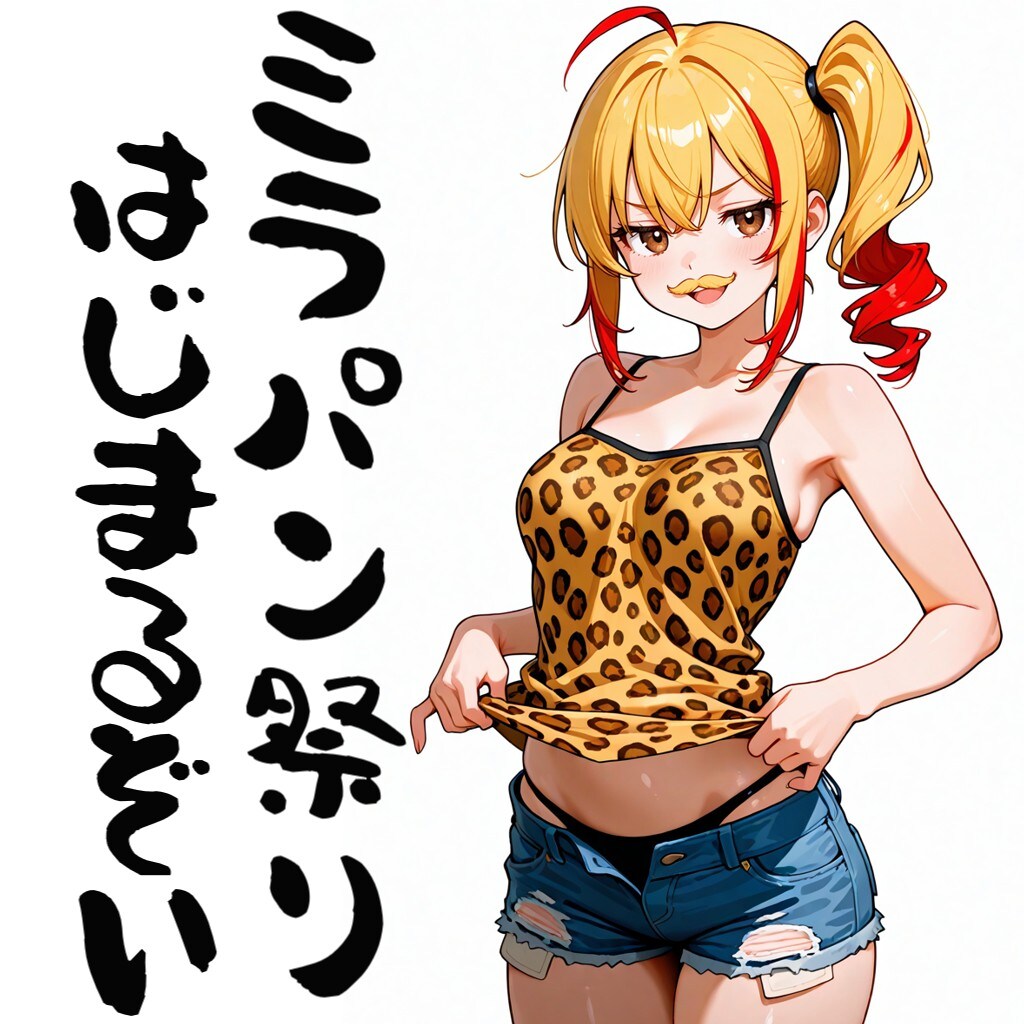 はじまるぞい #初夏のミラパンツ祭り