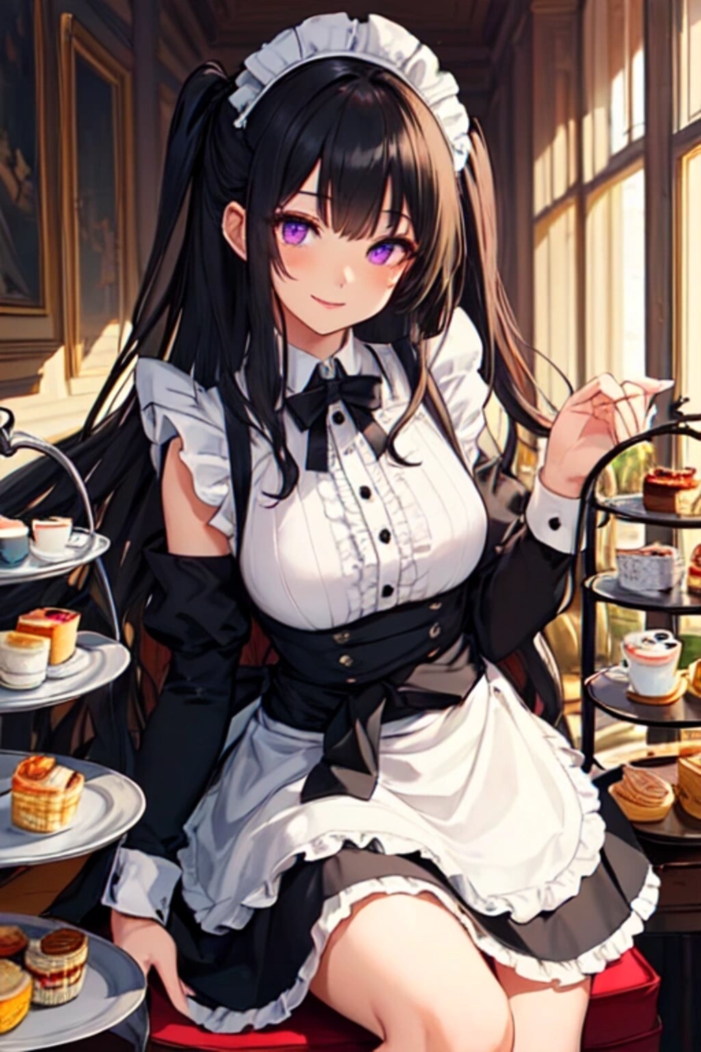 メイドなうちの子♥その1(12枚)