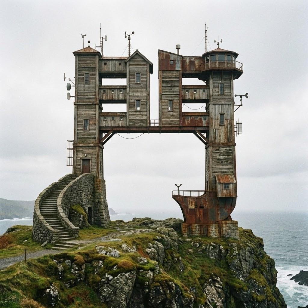 門の字の建造物