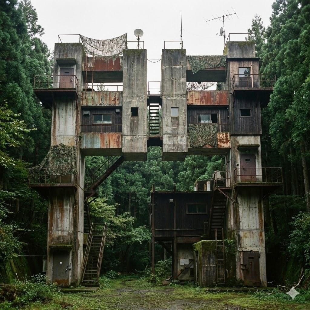 門の字の建造物