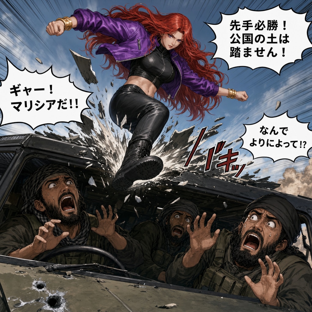 マリシアの先制攻撃 | の人気AIイラスト・グラビア