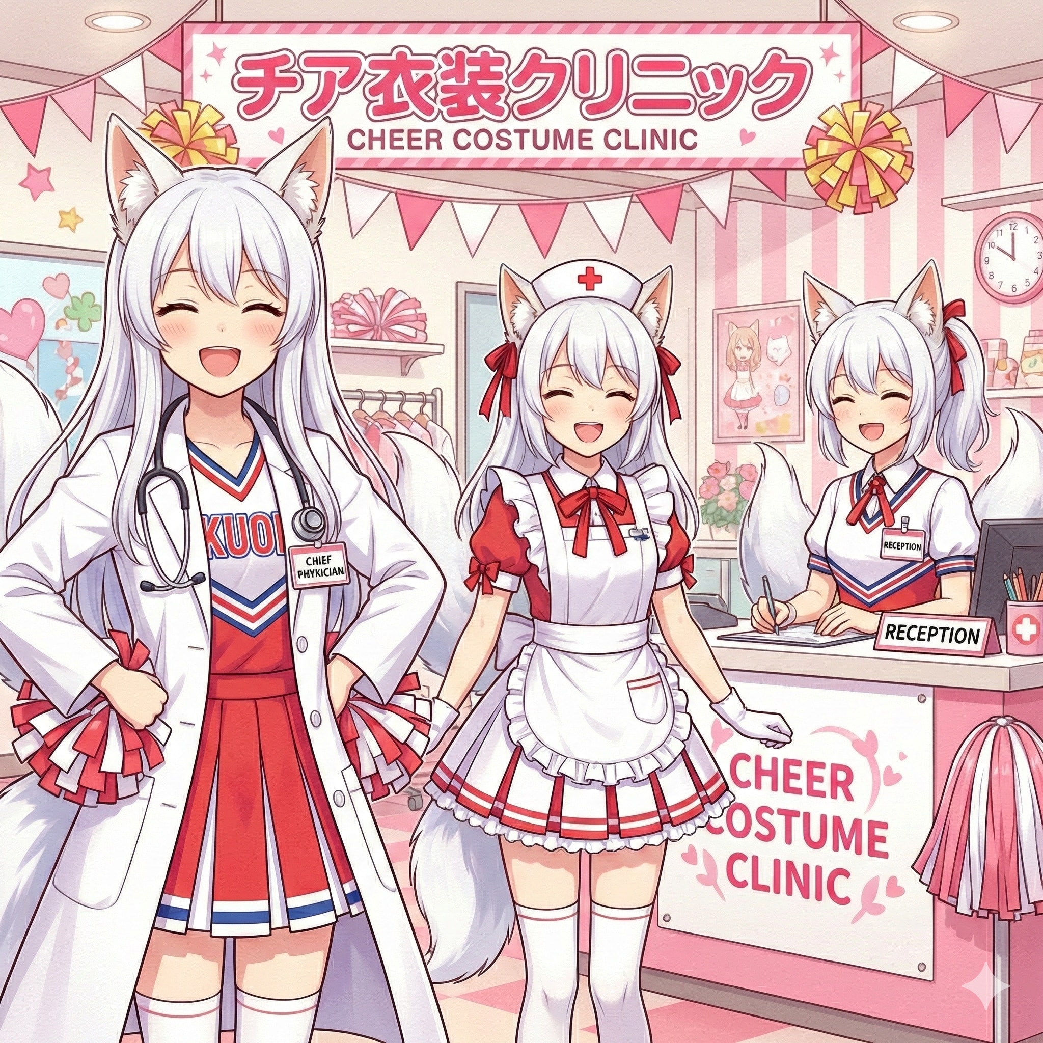 九尾のクリニック | の人気AIイラスト・グラビア