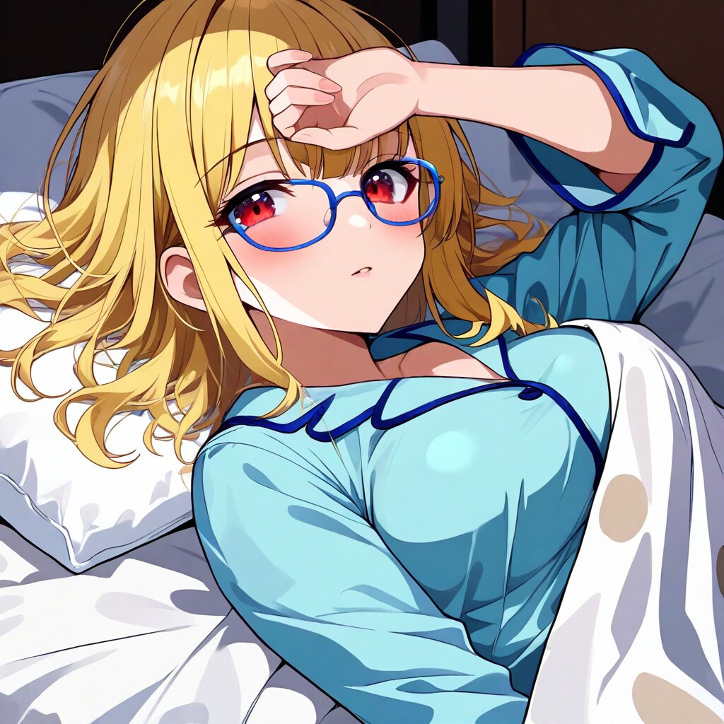 ちょっと不調な金髪ちゃん