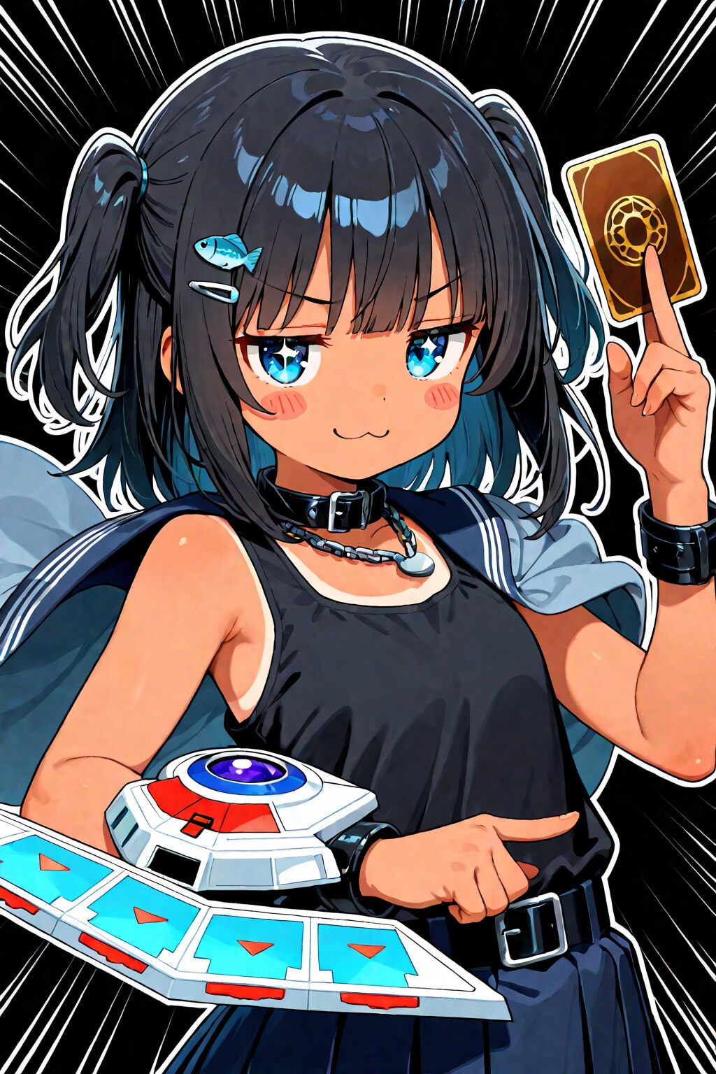 (⩌⩊⩌)「モンスターではない、魚だぁ！！」