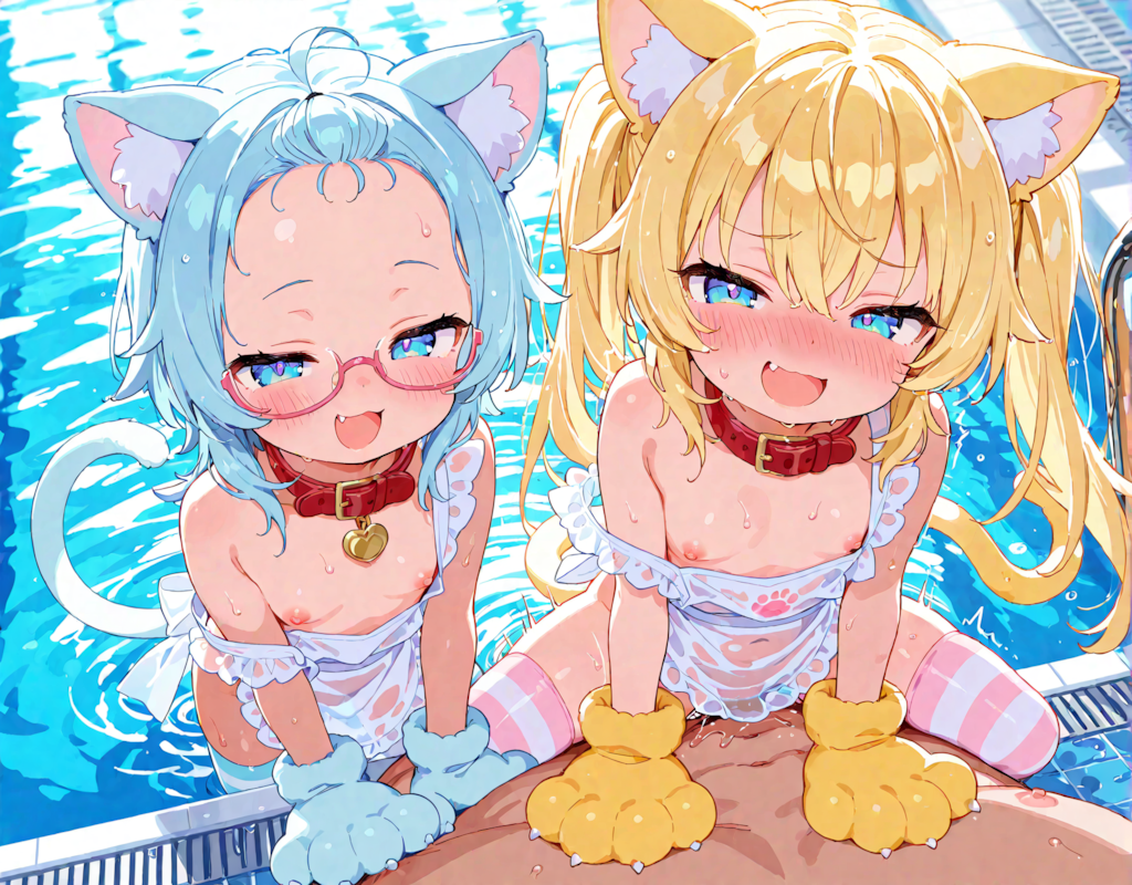 挿入ってないもん!
