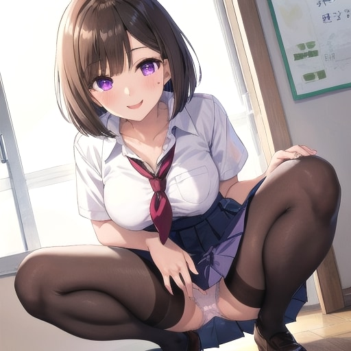 にっこりパンチラ
