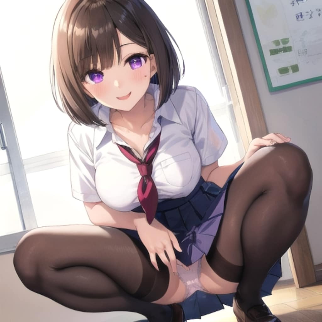 にっこりパンチラ