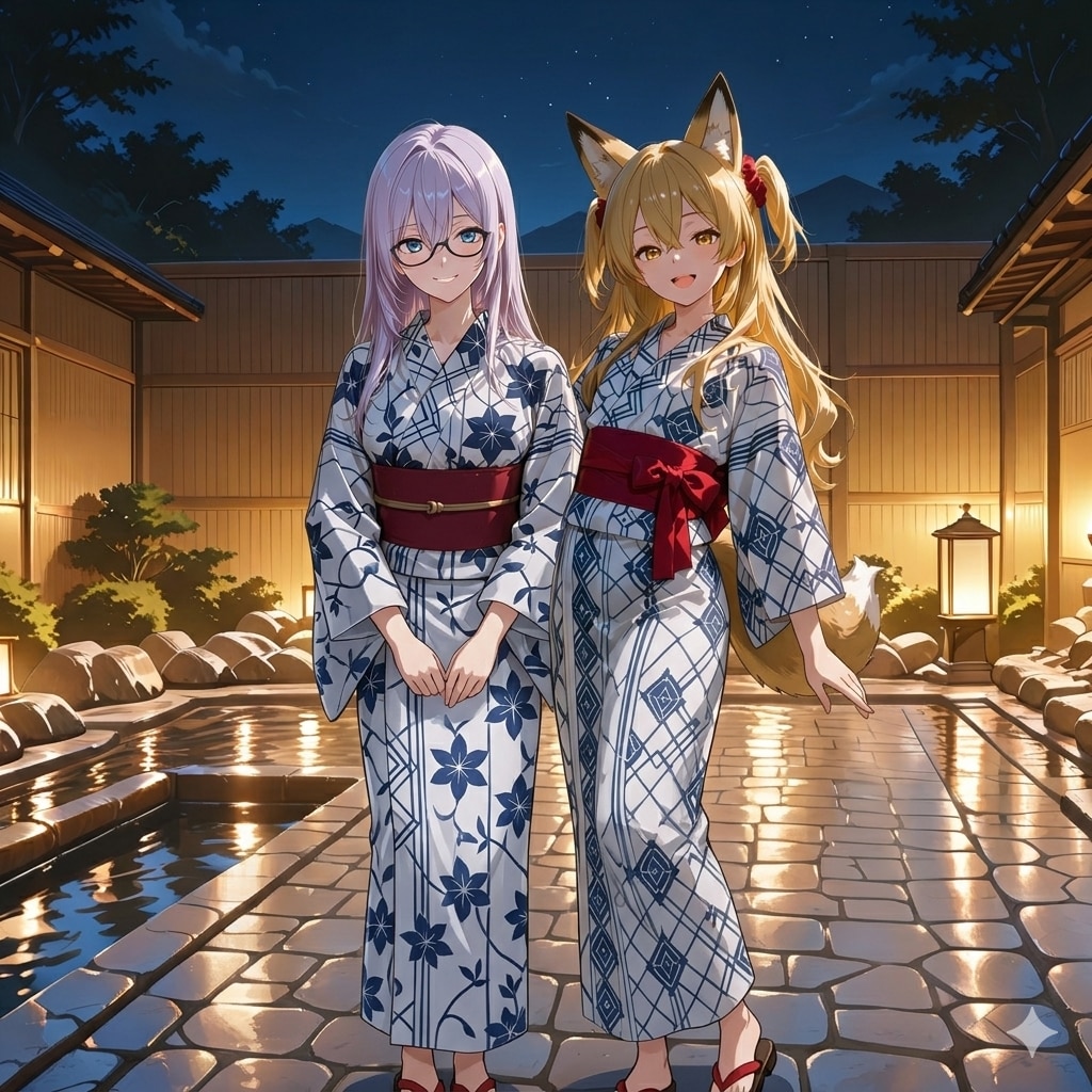 温泉旅行の思い出