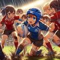 🏉泥まみれの女子ラグビー 137 5枚目
