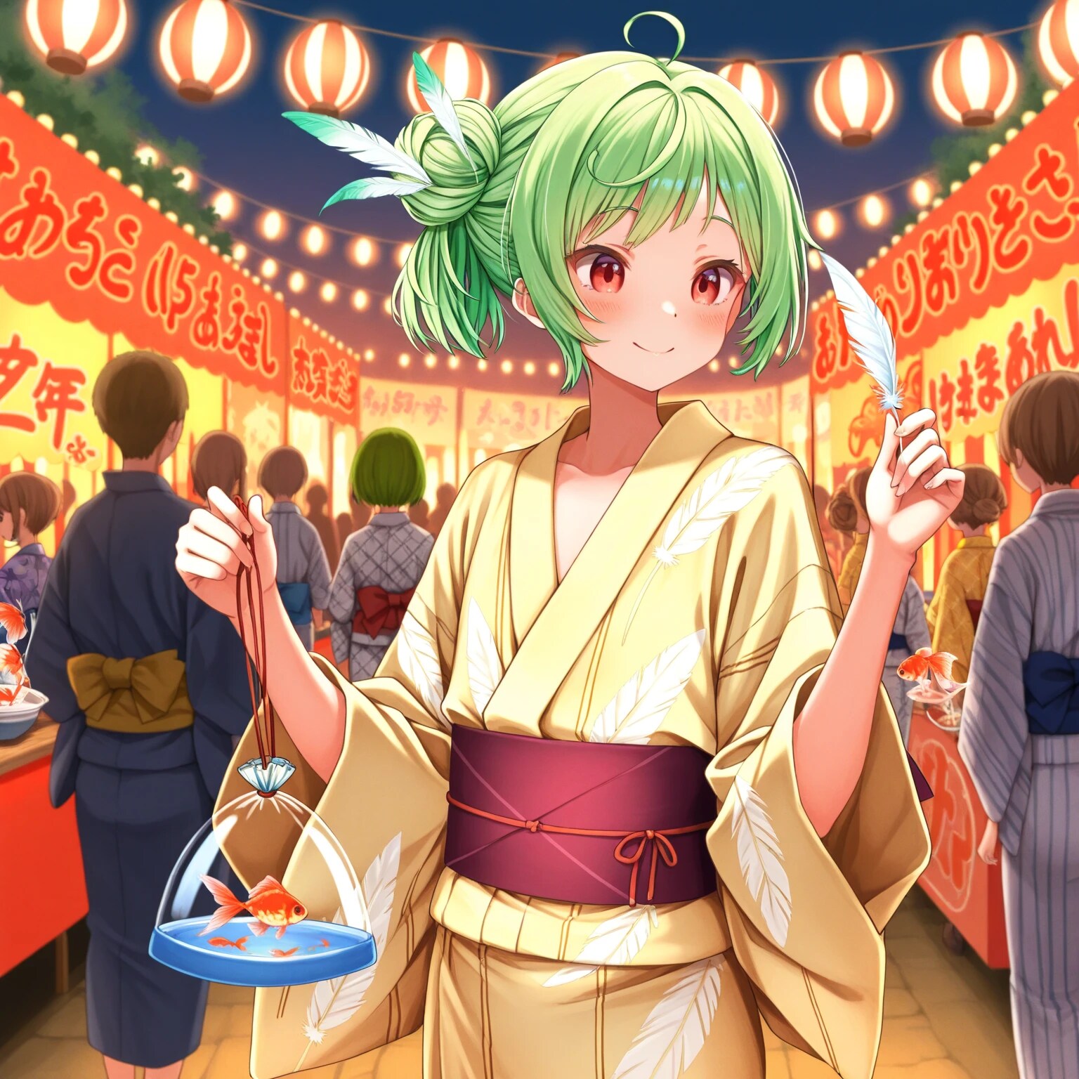 夏祭り、たのしーね！！byひなみ