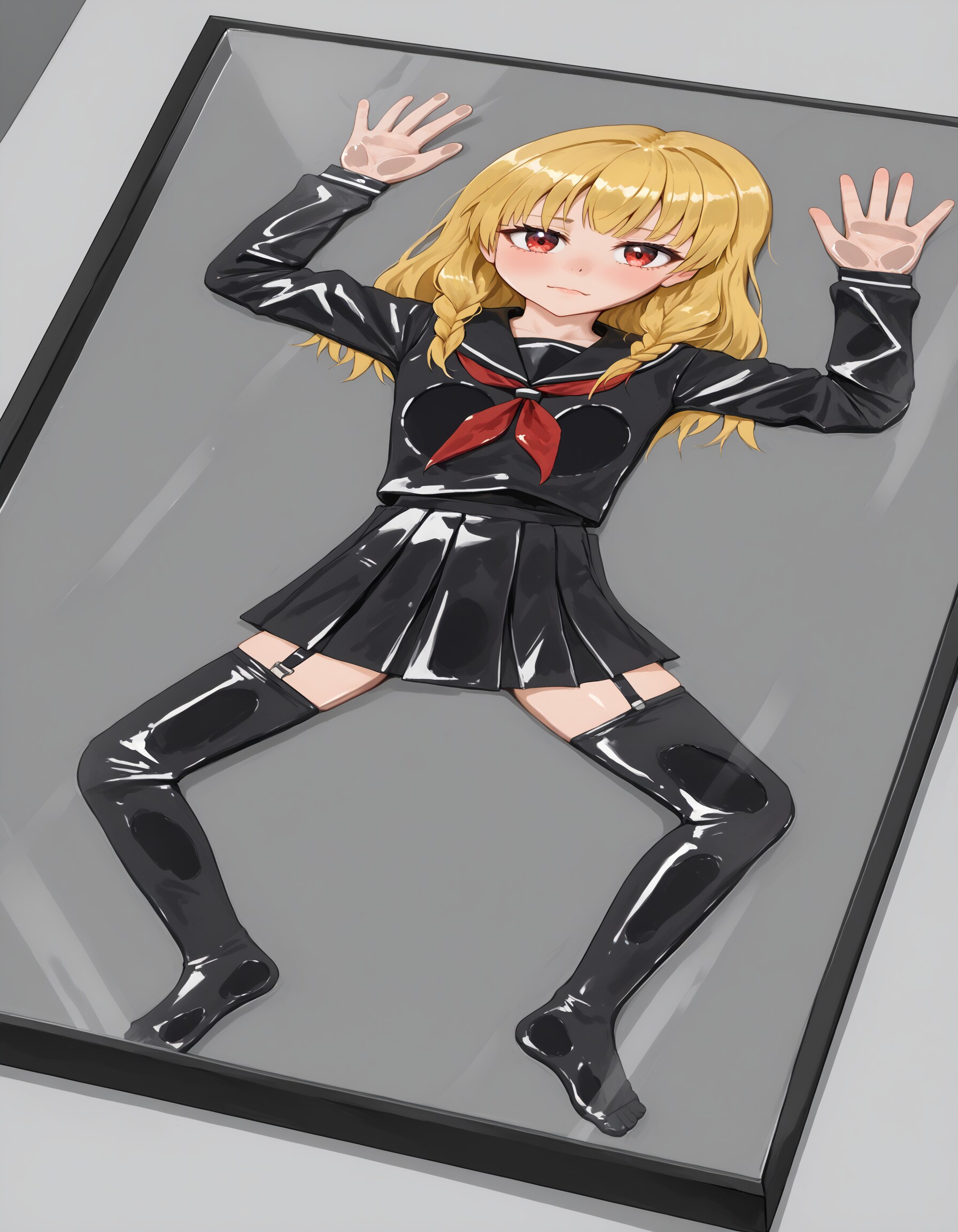 むぎゅっとぺっちゃんこ | の人気AIイラスト・グラビア