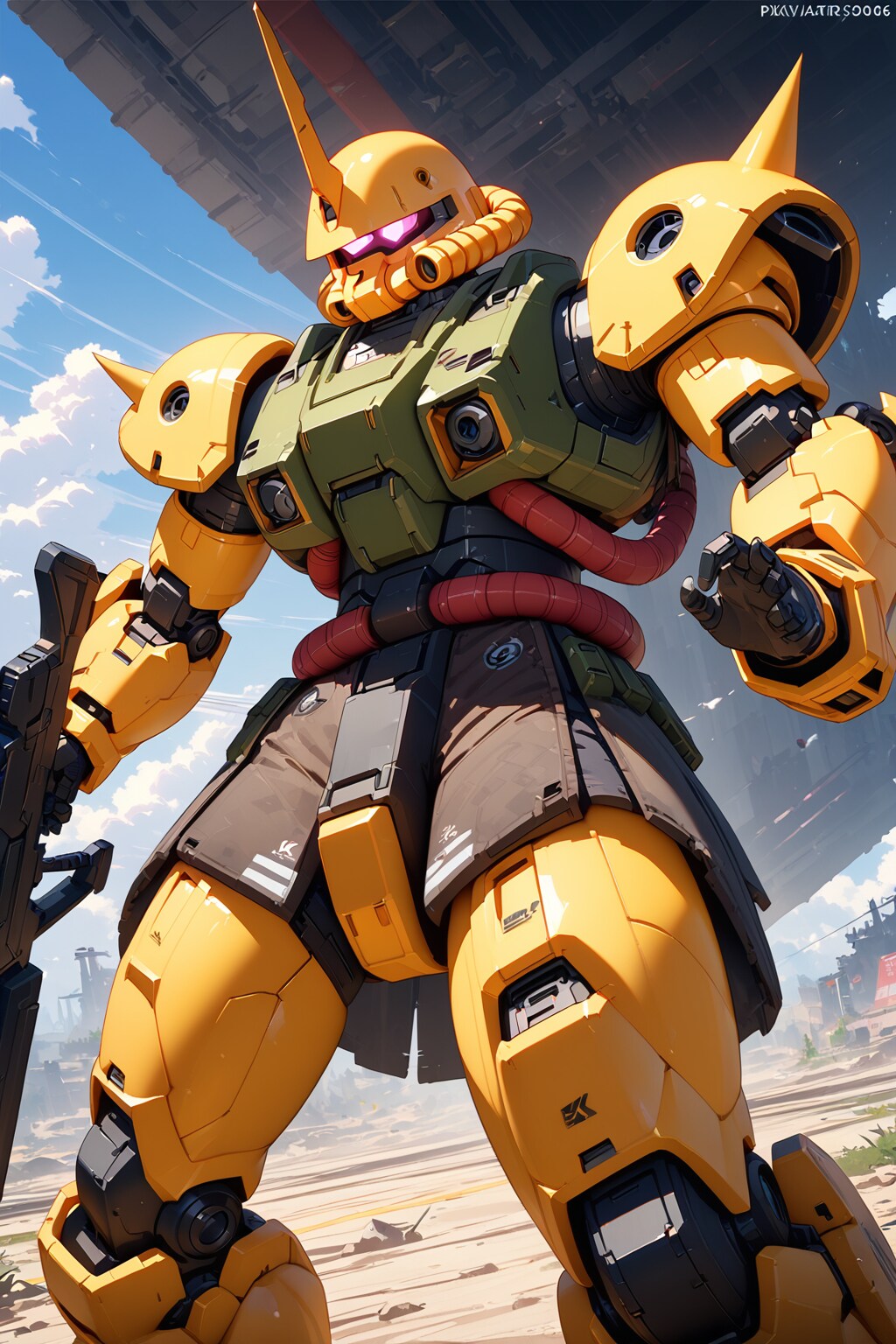 HALO   zaku | の人気AIイラスト・グラビア