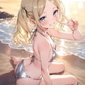 LILACで銀ビキニ　ORIHIME 3枚目