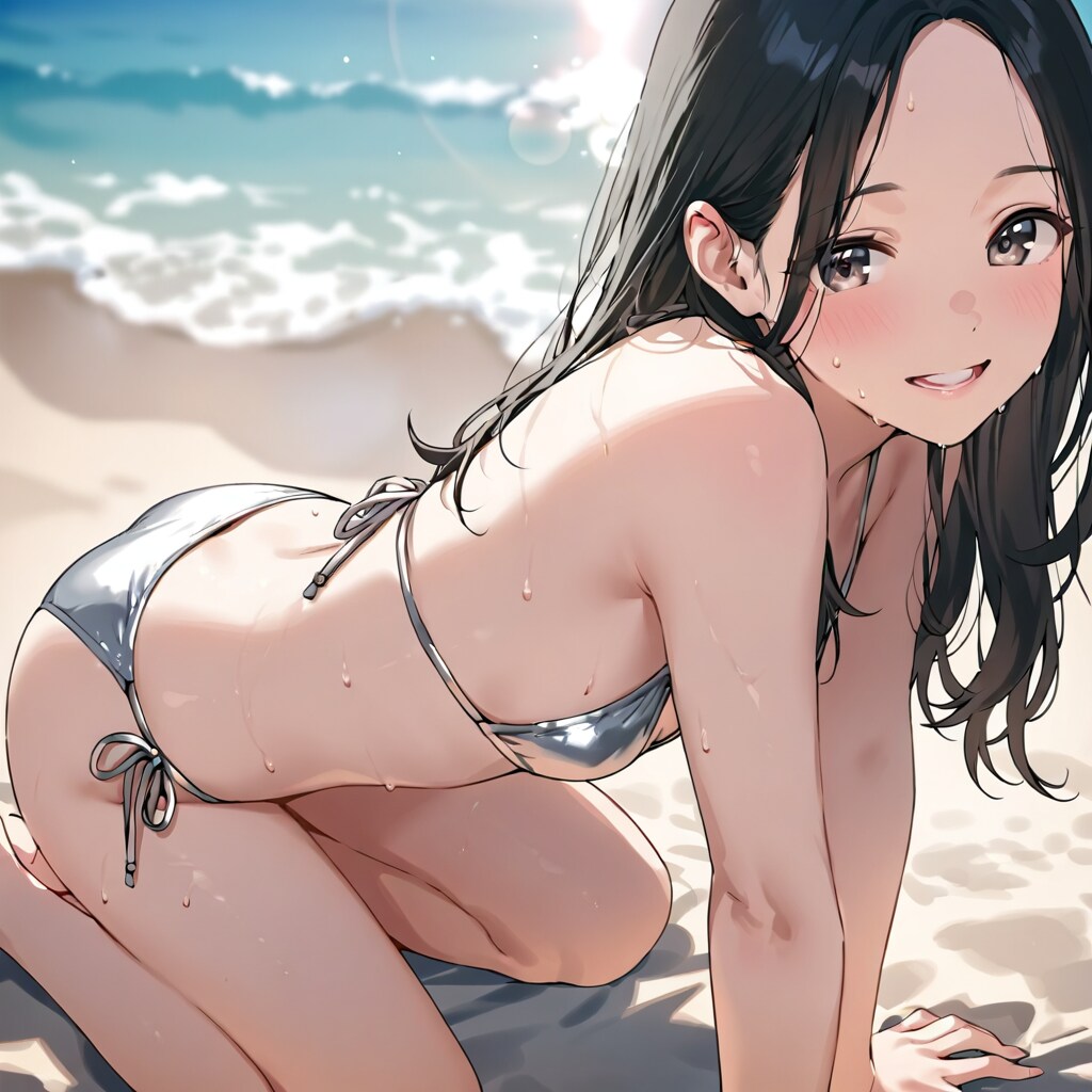 LILACで銀ビキニ　ORIHIME