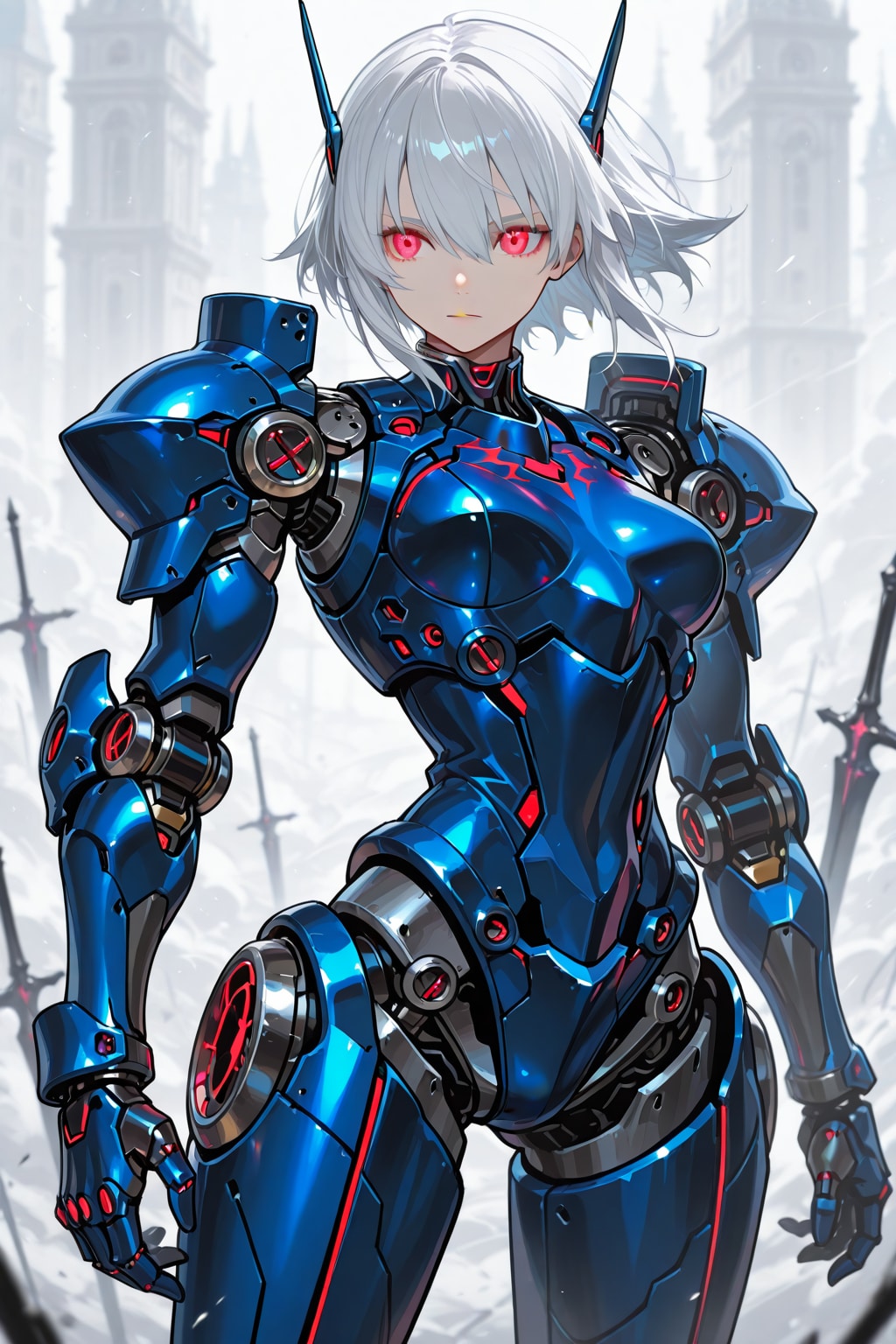 サイボーグ姫騎士 | の人気AIイラスト・グラビア