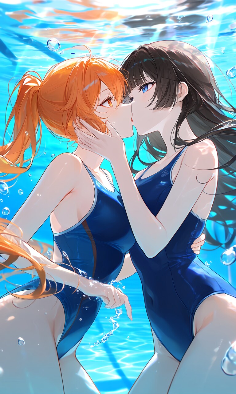 水底のキス
