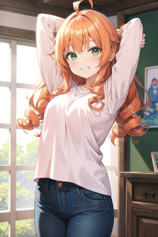 ロングヘア　（橘 陽菜） | の人気AIイラスト・グラビア