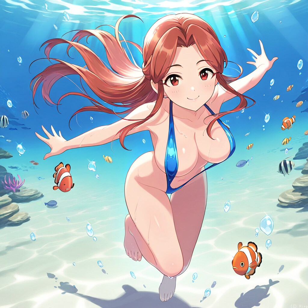 別撮影のアイドル組は〜何て水着着てるんだ〜(未成年組が居なくて良かった〜)