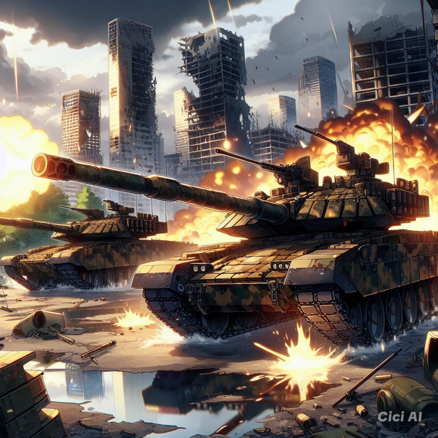 ル5戦 戦車