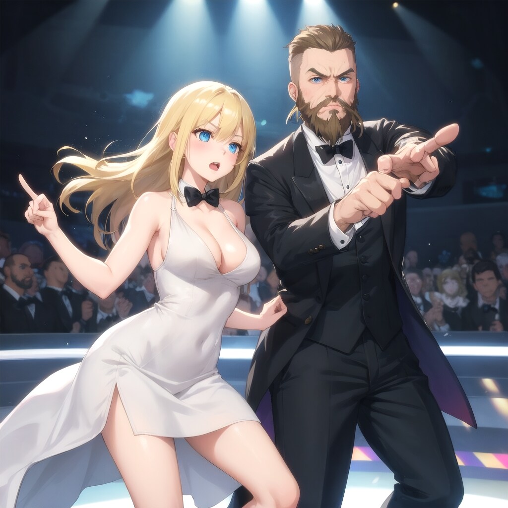 ヒゲダンスさせようとしたら…。 | の人気AIイラスト・グラビア