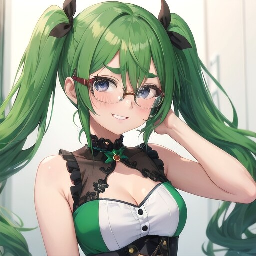 ハイライトがない目って難しいね