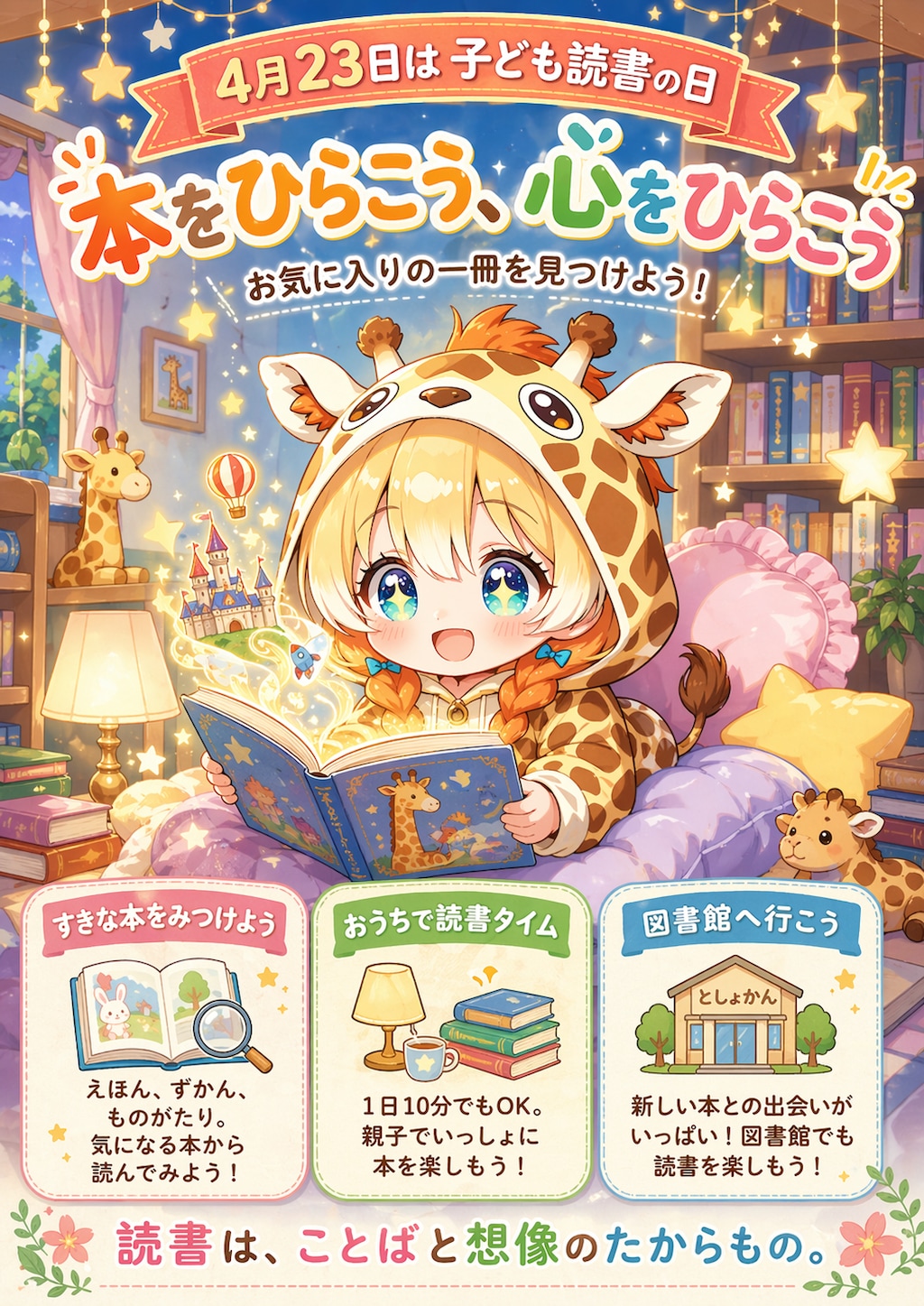 ４月２３日は子ども読書の日！