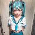 初音ミクです。006_セーラー服 8枚目