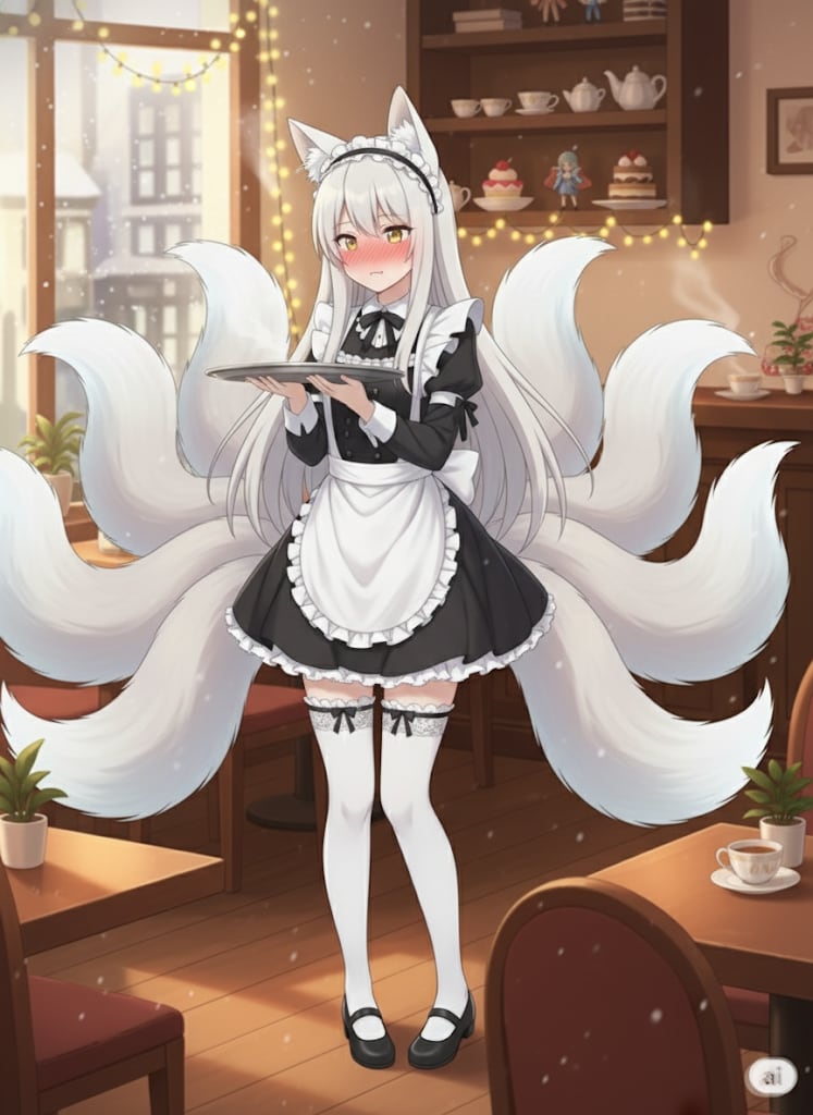 お、おかえりなさいませ…（両親が来た） | の人気AIイラスト・グラビア