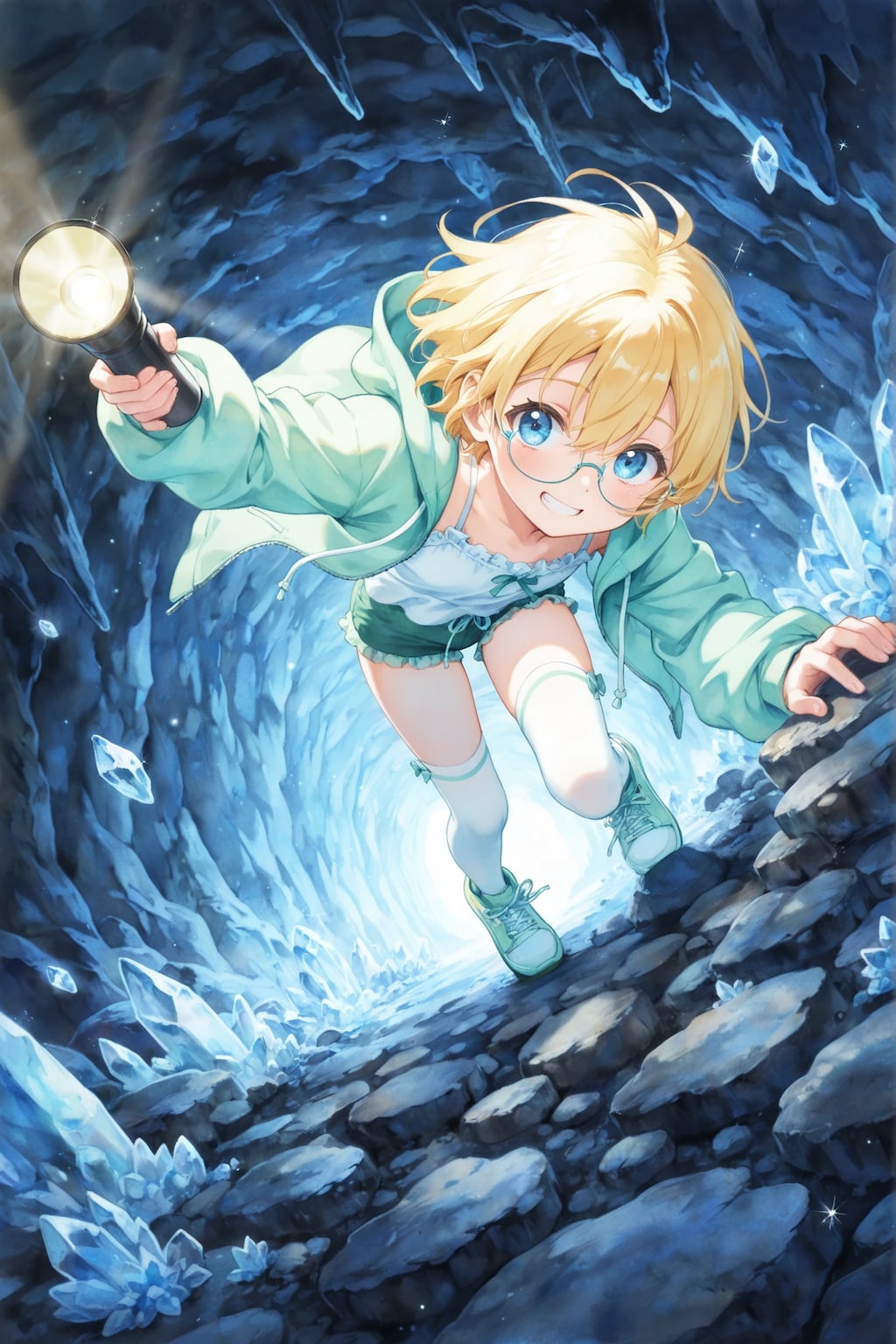 洞窟探検