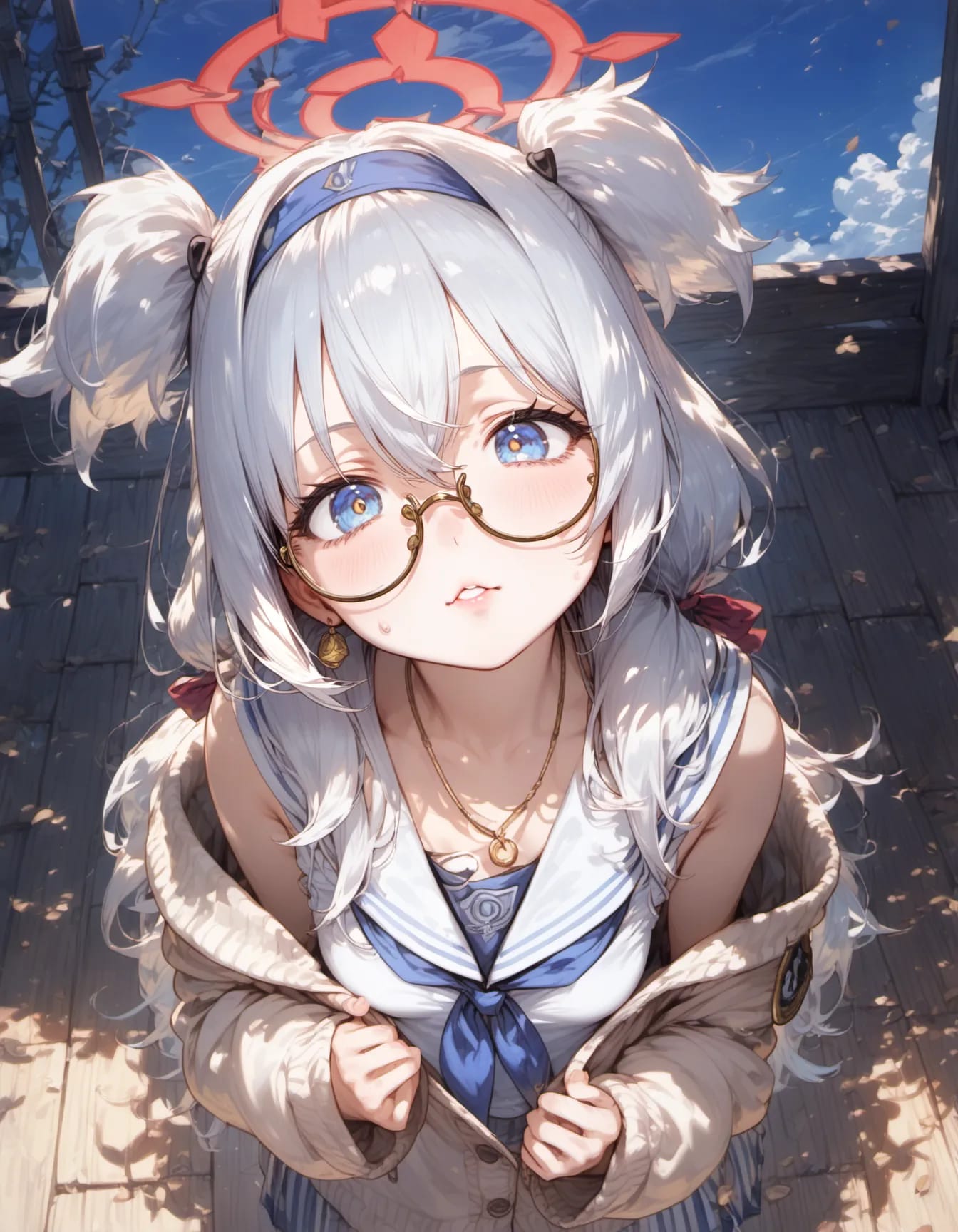 Curiosity in a Fragile Gaze | の人気AIイラスト・グラビア