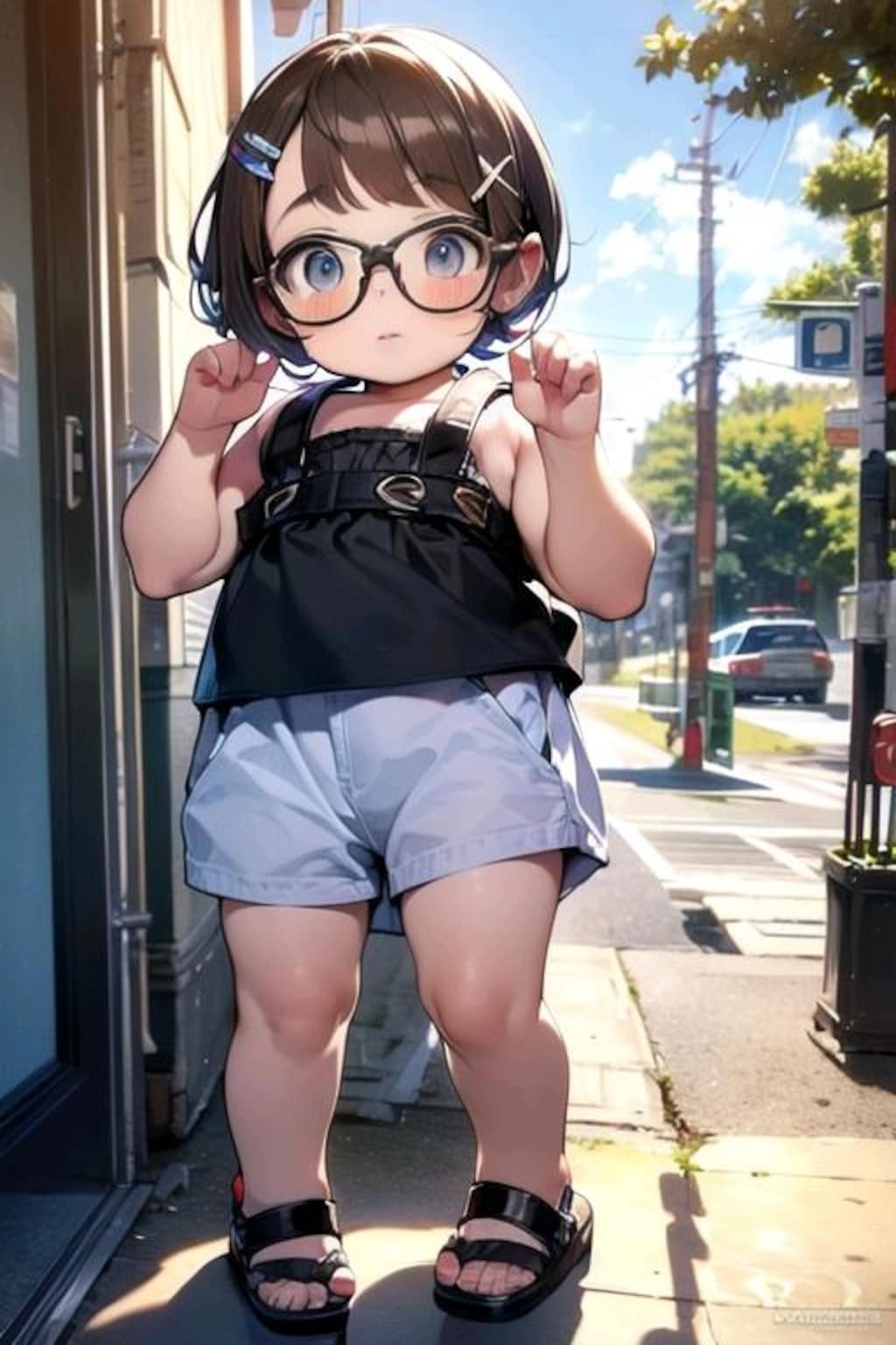 イメチェンのオリキャラちゃん