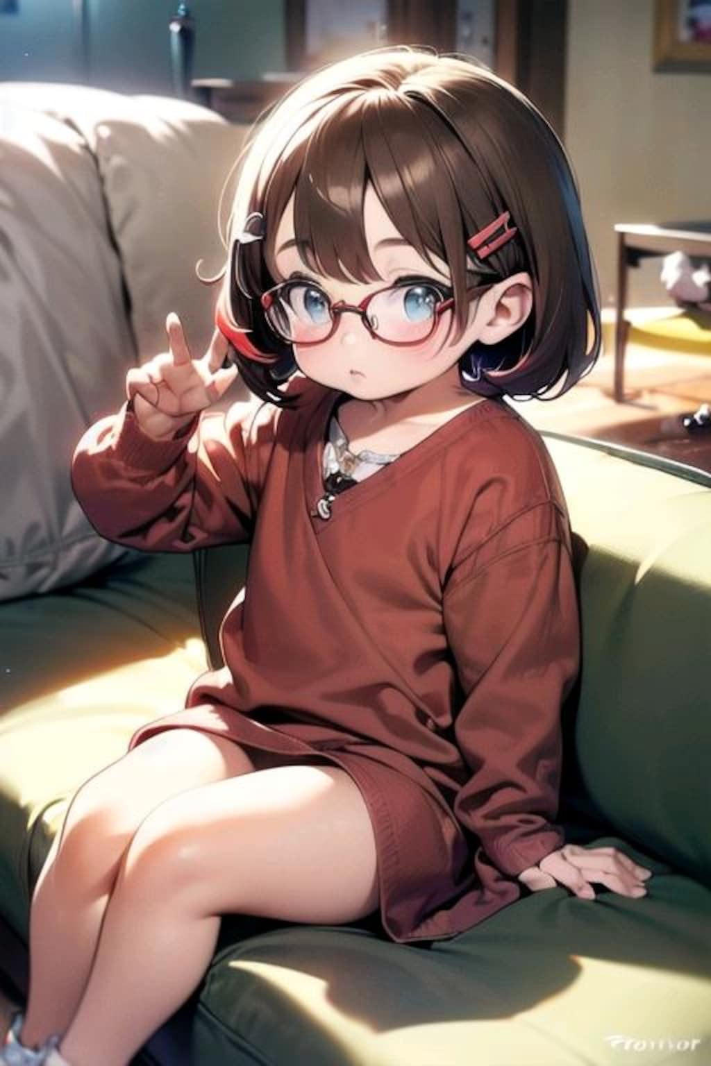 イメチェンのオリキャラちゃん